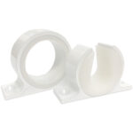 LEE'S SINGLE ROD RACK SET WHITE POWDER COAT FINISH