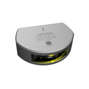 LOPOLIGHT STERN TOWING LIGHT 2NM 2.5M CABLE SILVER HOUSING