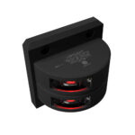 LOPOLIGHT DOUBLE STACKED RED PORT SIDELIGHT 2NM 2.5M CABLE