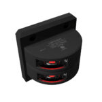 LOPOLIGHT DOUBLE STACKED RED PORT SIDELIGHT 3NM 2.5M CABLE