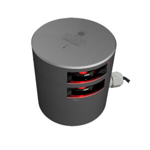 LOPOLIGHT DOUBLE STACKED RED PORT SIDELIGHT 3NM