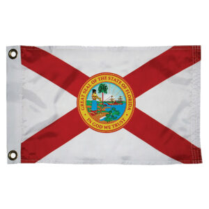 TAYLOR MADE FLORIDA FLAG 12X18 NYLON