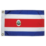 TAYLOR MADE COSTA RICAN FLAG 12X18 NYLON