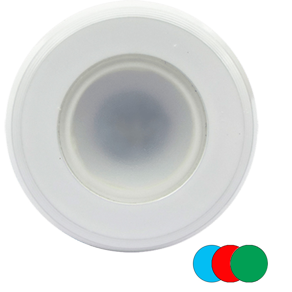 SHADOW-CASTER 3 COLOR WHITE BLUE RED DIMMABLE WHITE POWDER