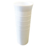 TIGRESS 8-1/2" FLARED VINYL REPLACEMENT INSERT LINER WHITE