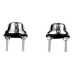 EDSON PEDESTAL GUARD MOUNTING FEET KIT STAINLESS STEEL- PAIR