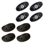 RIGID INDUSTRIES A-SERIES ROCK LIGHT KIT - 4 BLUE LIGHTS