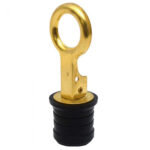 SEA DOG BRASS SNAP HANDLE DRAIN PLUG 1 1/4"