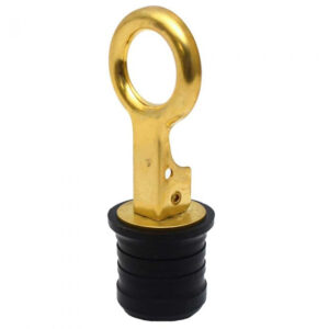 SEA DOG BRASS SNAP HANDLE DRAIN PLUG 1 1/4"