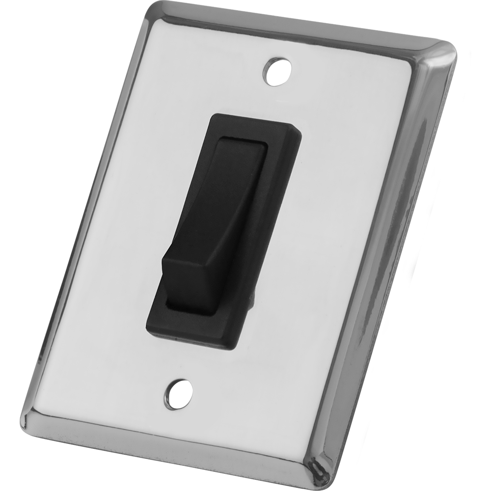 SEA DOG SINGLE GANG WALL SWITCH STAINLESS STEEL