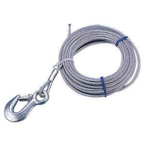 SEA DOG GALVANIZED WINCH  CABLE 3/16" X 20'