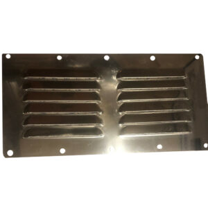 SEA DOG STAINLESS STEEL LOUVERED VENT 9 1/8" X 4 5/8"