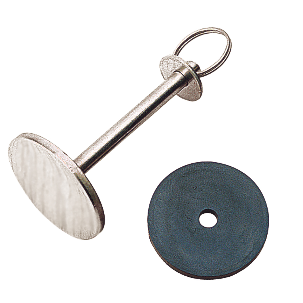 SEA DOG SS HATCH COVER PULL ROUND - GASKET INCLUDED