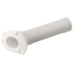 SEA DOG ABS FLUSH MOUNT ROD HOLDER - WHITE