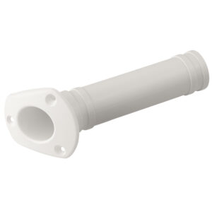 SEA DOG ABS FLUSH MOUNT ROD HOLDER - WHITE
