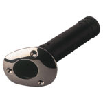 SEA DOG ABS FLUSH MOUNT ROD HOLDER W/STAINLESS COVER