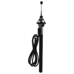 JENSEN PULL-UP AM/FM ANTENNA 39" 5 SECTION MAST W/ 4' CABLE