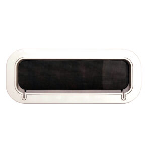 BECKSON DRAIN PORT 4X14X2 WHITE/CLEAR