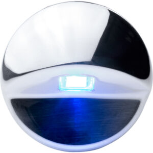 SEA DOG STAINLESS LED COURTESY DOWN LIGHT HALF SPHERE BLUE
