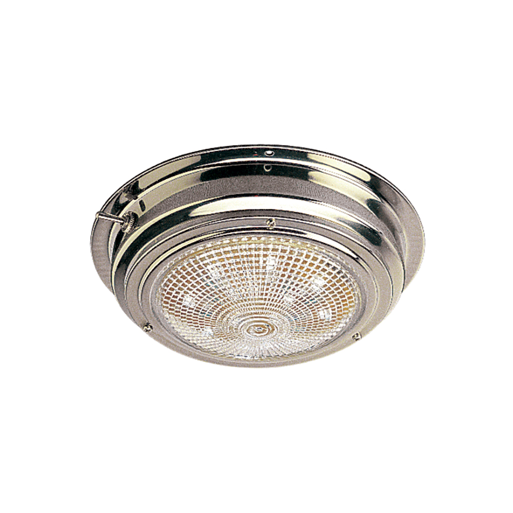 SEA DOG STAINLESS STEEL LED DOME LIGHT 4" LENS