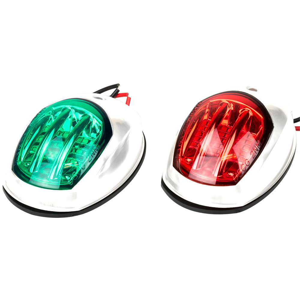 SEA DOG WHITE NYLON LED NAVIGATION LIGHTS PORT &
