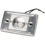 SEA DOG STAINLESS STEEL TRANSOM LIGHT RECTANGULAR