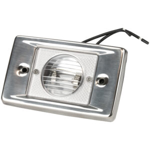 SEA DOG STAINLESS STEEL TRANSOM LIGHT RECTANGULAR