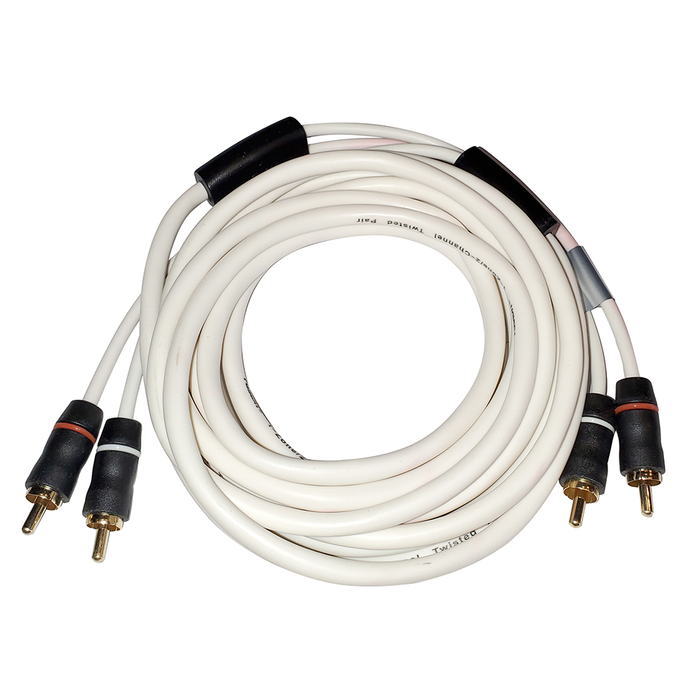 FUSION EL-RCA12 12' STANDARD 2 WAY RCA CABLE