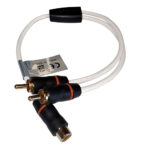 FUSION EL-RCAYM RCA STANDARD SPLITTER 1 FEMALE TO 2 MALE
