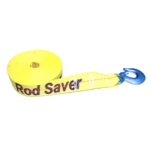 ROD SAVER WSY25 HEAVY DUTY 25' REPLACEMENT WINCH STRAP YELLOW
