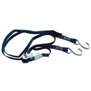 ROD SAVER SSRGW16 RATCHET SS GUNWALE TIE DOWN 1" X 16'