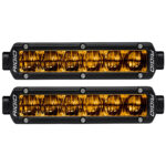 RIGID INDUSTRIES 6" SR-SERIES SAE COMPLIANT FOG LIGHT
