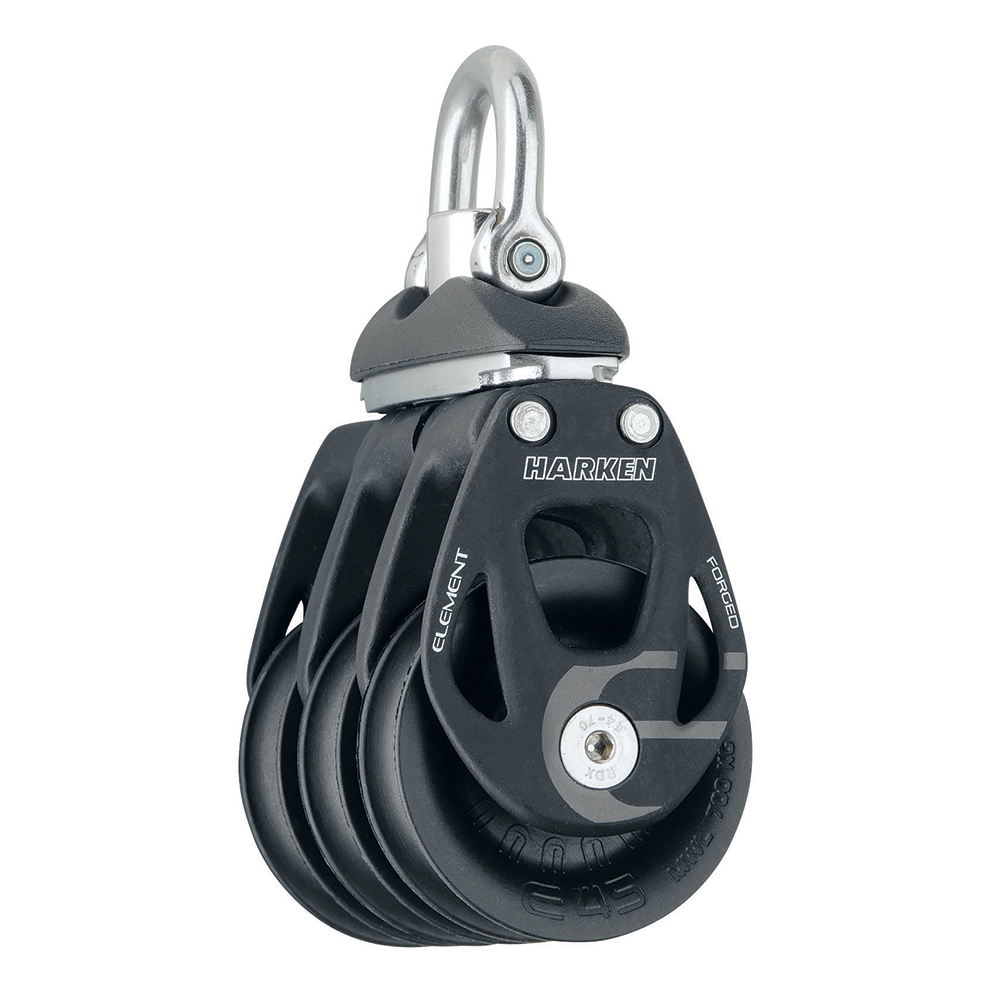 HARKEN 45MM TRIPLE ELEMENT BLOCK W/ SWIVEL