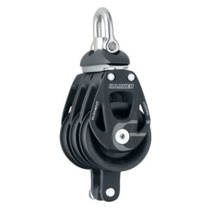 HARKEN 45MM TRIPLE ELEMENT BLOCK W/ SWIVEL & BECKET