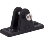 SEA DOG NYLON ANGLED DECK  HINGE BLACK