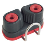 HARKEN MICRO CAM-MATIC ALUM CLEAT W/ WIRE FAIRLEAD