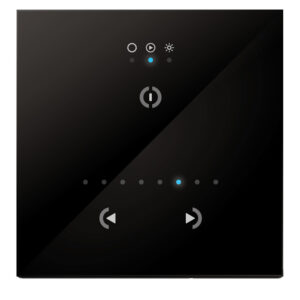OCEAN LED DMX TOUCH PANEL XFM COLOURS BLACK PANEL