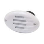 MARINCO 12V ELECTRONIC HORN WITH WHITE GRILL
