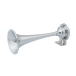 MARINCO 12V CHROME PLATED SINGLE TRUMPET MINI AIR HORN