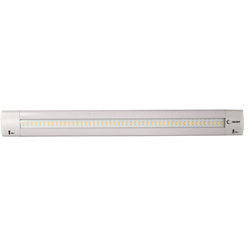 LUNASEA 12" ADJUSTABLE ANGLE WARM WHITE LED LIGHT BAR 12VDC