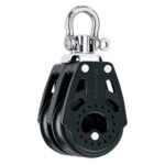 HARKEN 40MM CARBO AIR DOUBLE SWIVEL BLOCK