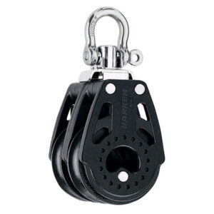HARKEN 40MM CARBO AIR DOUBLE SWIVEL BLOCK