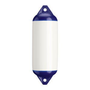 POLYFORM F-2 TWIN EYE FENDER  8.2" X 25" WHITE