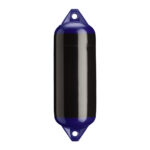 POLYFORM F-2 TWIN EYE FENDER  8.2" X 25" BLACK