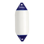 POLYFORM F-5 TWIN EYE FENDER 11" X 30" WHITE