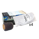 KIWIGRIP GREY 4 LITER POUCH AND ROLLER