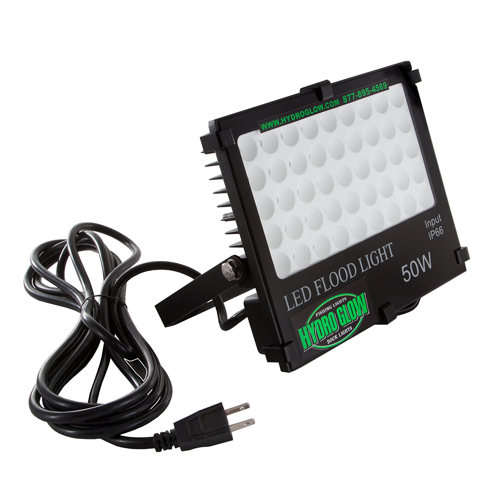 HYDRO GLOW FL50W 50W 120VAC FLOODLIGHT WHITE