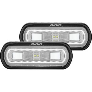 RIGID INDUSTRIES SR-L SERIES SPREADER WHITE HALO PAIR