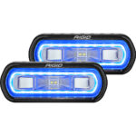 RIGID INDUSTRIES SR-L SERIES SPREADER BLUE HALO PAIR