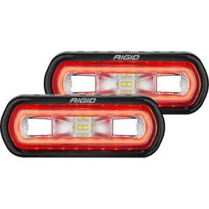 RIGID INDUSTRIES SR-L SERIES SPREADER RED HALO PAIR